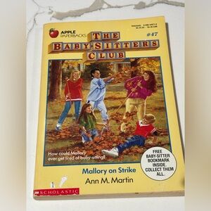 Vintage The Babysitters Club Book #47 Mallory’s on Strike